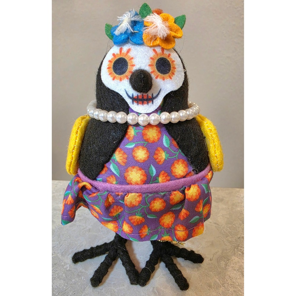 Target Bird ALMA 2019 Day of the Dead Featherly Friends Halloween Spritz Vintage